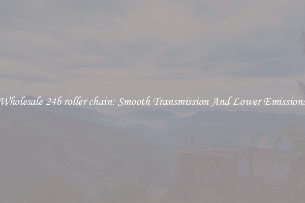 Wholesale 24b roller chain: Smooth Transmission And Lower Emissions