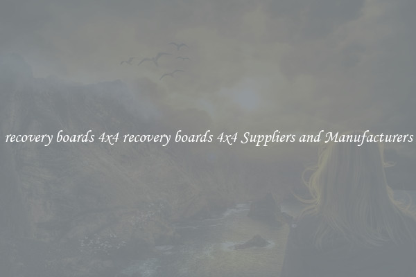 recovery boards 4x4 recovery boards 4x4 Suppliers and Manufacturers