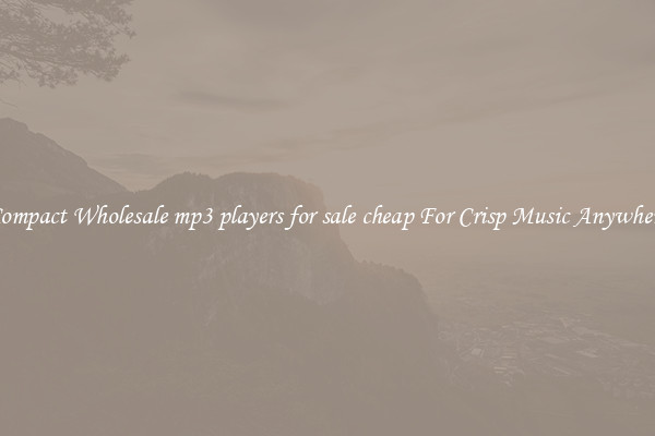 Compact Wholesale mp3 players for sale cheap For Crisp Music Anywhere